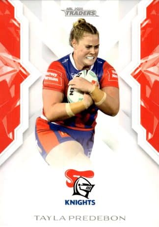 2025 NRL Traders NRLW Women - W31 Tayla Predebon Newcastle Knights