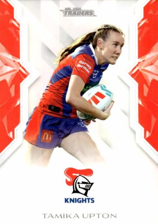 2025 NRL Traders NRLW Women - W35 Tamika Upton Newcastle Knights