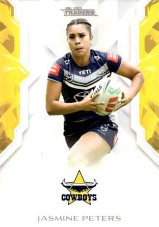 2025 NRL Traders NRLW Women - W39 Jasmine Peters North QLD Cowboys