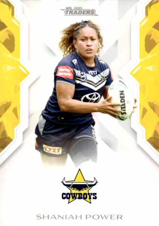 2025 NRL Traders NRLW Women - W40 Shaniah Power North QLD Cowboys