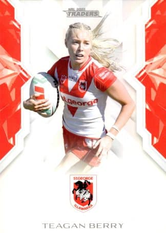 2025 NRL Traders NRLW Women - W51 Teagan Berry St George Dragons