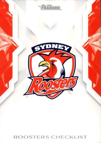 2025 NRL Traders NRLW Women - W57 Checklist Sydney Roosters