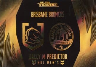2025 NRL Traders NRL Dally M Predictor - DMP01 Brisbane Broncos