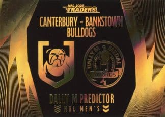 2025 NRL Traders NRL Dally M Predictor - DMP03 Canterbury Bulldogs