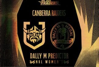 2025 NRL Traders NRLW Dally M Predictor - DMP19 Canberra Raiders