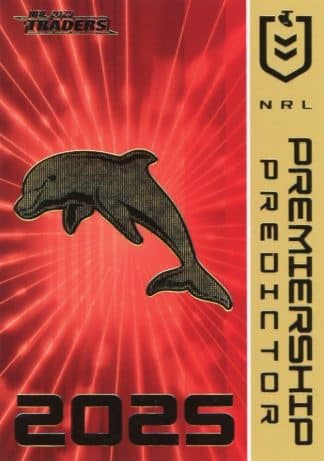 2025 NRL Traders NRL Premiership Predictor - PP05 Dolphins