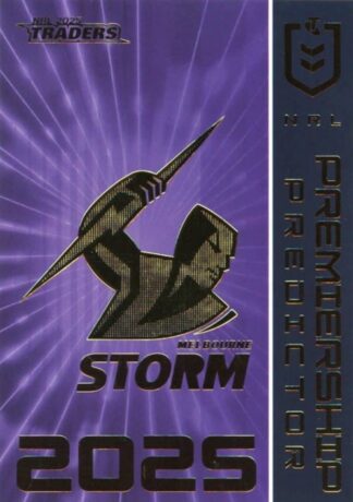 2025 NRL Traders NRL Premiership Predictor - PP08 Melbourne Storm