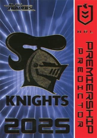 2025 NRL Traders NRL Premiership Predictor - PP09 Newcastle Knights