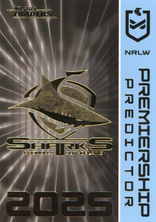 2025 NRL Traders NRLW Premiership Predictor - PP21 Cronulla Sharks