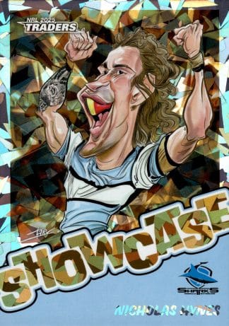 2025 NRL Traders Bronze Showcase Caricatures - SB05 Nicholas Hynes Cronulla Sharks