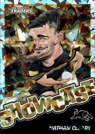 2025 NRL Traders Bronze Showcase Caricatures - SB13 Nathan Cleary Penrith Panthers