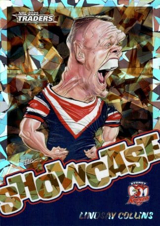 2025 NRL Traders Bronze Showcase Caricatures - SB16 Lindsay Collins Sydney Roosters