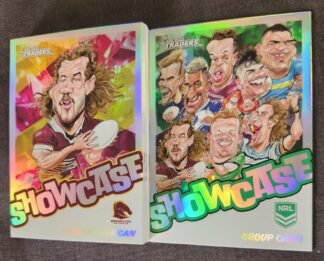 2025 NRL Traders Showcase Caricatures - Full Set 18 Cards