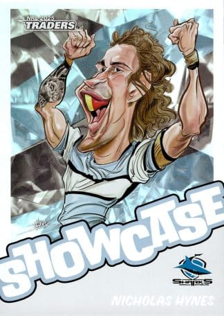 2025 NRL Traders Showcase Caricatures - S05 Nicholas Hynes Cronulla Sharks