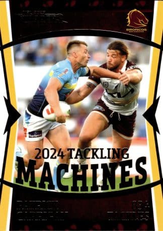 2025 NRL Traders NRL Tackling Machine - TM01 Patrick Carrigan Brisbane Broncos