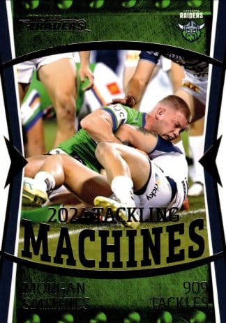 2025 NRL Traders NRL Tackling Machine - TM02 Morgan Smithies Canberra Raiders
