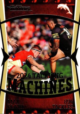 2025 NRL Traders NRL Tackling Machine - TM05 Max Plath Dolphins