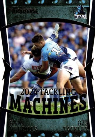 2025 NRL Traders NRL Tackling Machine - TM06 Sam Verrills Gold Coast Titans