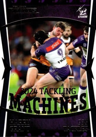 2025 NRL Traders NRL Tackling Machine - TM08 Harry Grant  Melbourne Storm