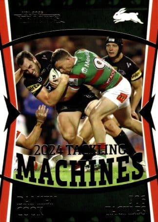 2025 NRL Traders NRL Tackling Machine - TM13 Damien Cook South Sydney Rabbitohs