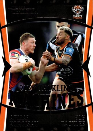 2025 NRL Traders NRL Tackling Machine - TM17 Apisai Koroisau Wests Tigers