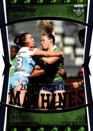 2025 NRL Traders NRLW Tackling Machine - TM19 Sophie Holyman Canberra Raiders