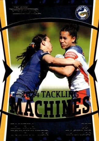 2025 NRL Traders NRLW Tackling Machine - TM24 Taneka Todhunter Parramatta Eels