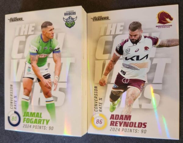 2025 NRL Traders NRL The Converters - Full Set 27 Cards