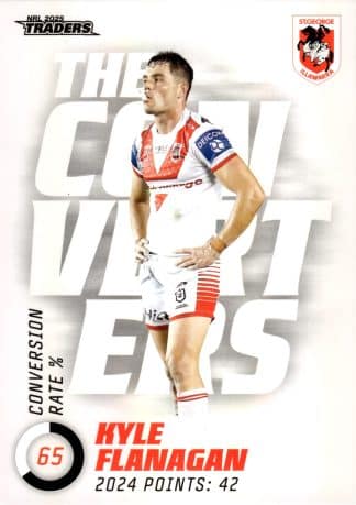 2025 NRL Traders NRL The Converters - TC14 Kyle Flanagan St George Dragons