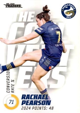 2025 NRL Traders NRLW The Converters - TC24 Rachael Pearson Parramatta Eels