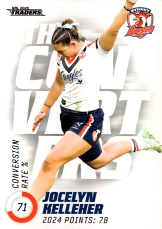 2025 NRL Traders NRLW The Converters - TC26 Jocelyn Kelleher Sydney Roosters