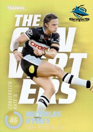 2025 NRL Traders NRL The Converters Parallel - TCP04 Nicholas Hynes Cronulla Sharks
