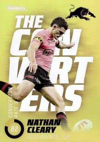 2025 NRL Traders NRL The Converters Parallel - TCP12 Nathan Cleary Penrith Panthers