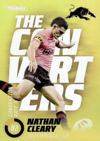 2025 NRL Traders NRL The Converters Parallel - TCP12 Nathan Cleary Penrith Panthers