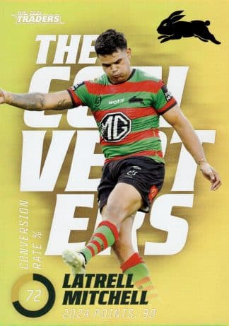 2025 NRL Traders NRL The Converters Parallel - TCP13 Latrell Mitchell South Sydney Rabbitohs