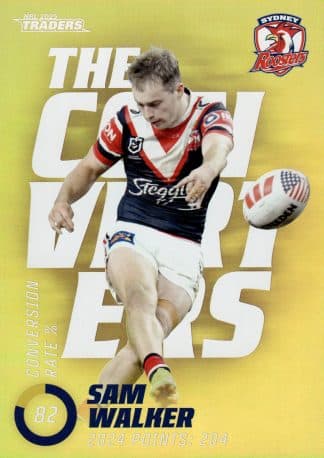 2025 NRL Traders NRL The Converters Parallel - TCP15 Sam Walker Sydney Roosters