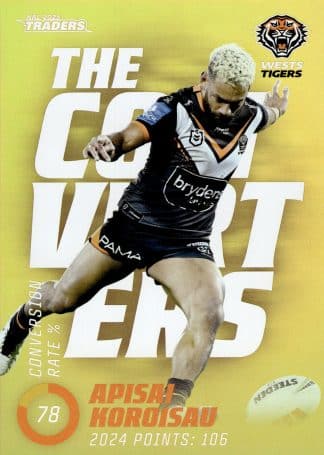 2025 NRL Traders NRL The Converters Parallel - TCP17 Apisai Koroisau Wests Tigers