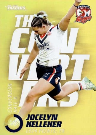 2025 NRL Traders NRLW The Converters Parallel - TCP26 Jocelyn Kelleher Sydney Roosters