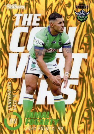 2025 NRL Traders NRL The Converters Priority - TCPP02 Jamal Fogarty Canberra Raiders