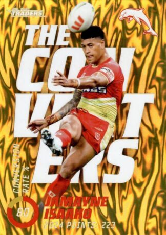 2025 NRL Traders NRL The Converters Priority - TCPP05 Jamayne Isaako Dolphins
