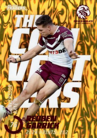 2025 NRL Traders NRL The Converters Priority - TCPP07 Reuben Garrick Manly Sea Eagles