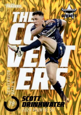 2025 NRL Traders NRL The Converters Priority - TCPP10 Scott Drinkwater North QLD Cowboys