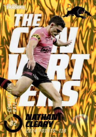 2025 NRL Traders NRL The Converters Priority - TCPP12 Nathan Cleary Penrith Panthers