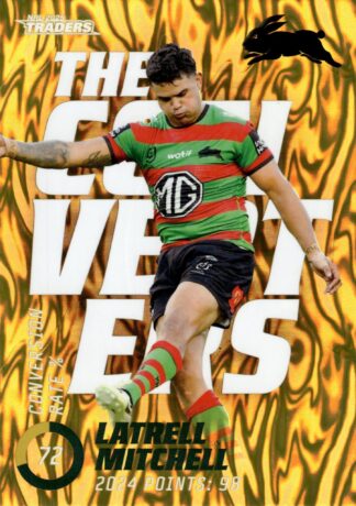 2025 NRL Traders NRL The Converters Priority - TCPP13 Latrell Mitchell South Sydney Rabbitohs