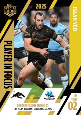 2025 NRL Player In Focus Vegas - IF LV2 Isaah Yeo Penrith Panthers