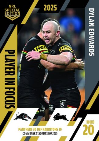 2025 NRL Player In Focus Round 20 - IF20 Dylan Edwards Penrith Panthers