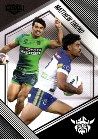 2025 NRL Elite Black Diamond Mojo - MB018 Matthew Timoko Canberra Raiders