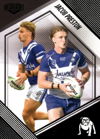 2025 NRL Elite Black Diamond Mojo - MB025 Jacob Preston Canterbury Bulldogs
