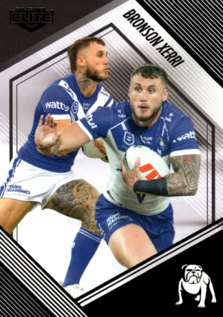 2025 NRL Elite Black Diamond Mojo - MB027 Bronson Xerri Canterbury Bulldogs