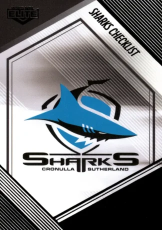 2025 NRL Elite Black Diamond Mojo - MB028 Checklist Cronulla Sharks